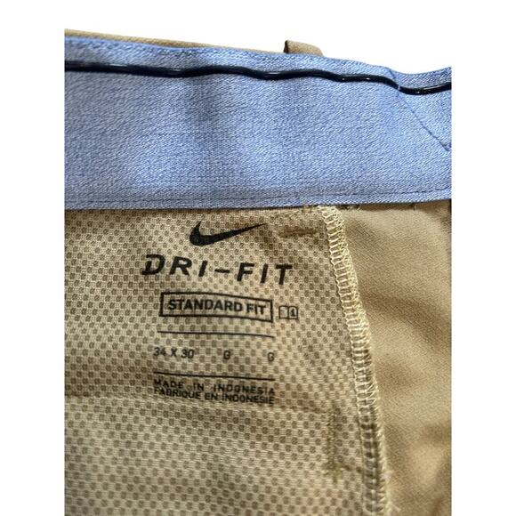 Nike Men’s Dri-Fit Standard Fit Size Golf Pants Size 34 X 30 Golf Activewear - Picture 8 of 10